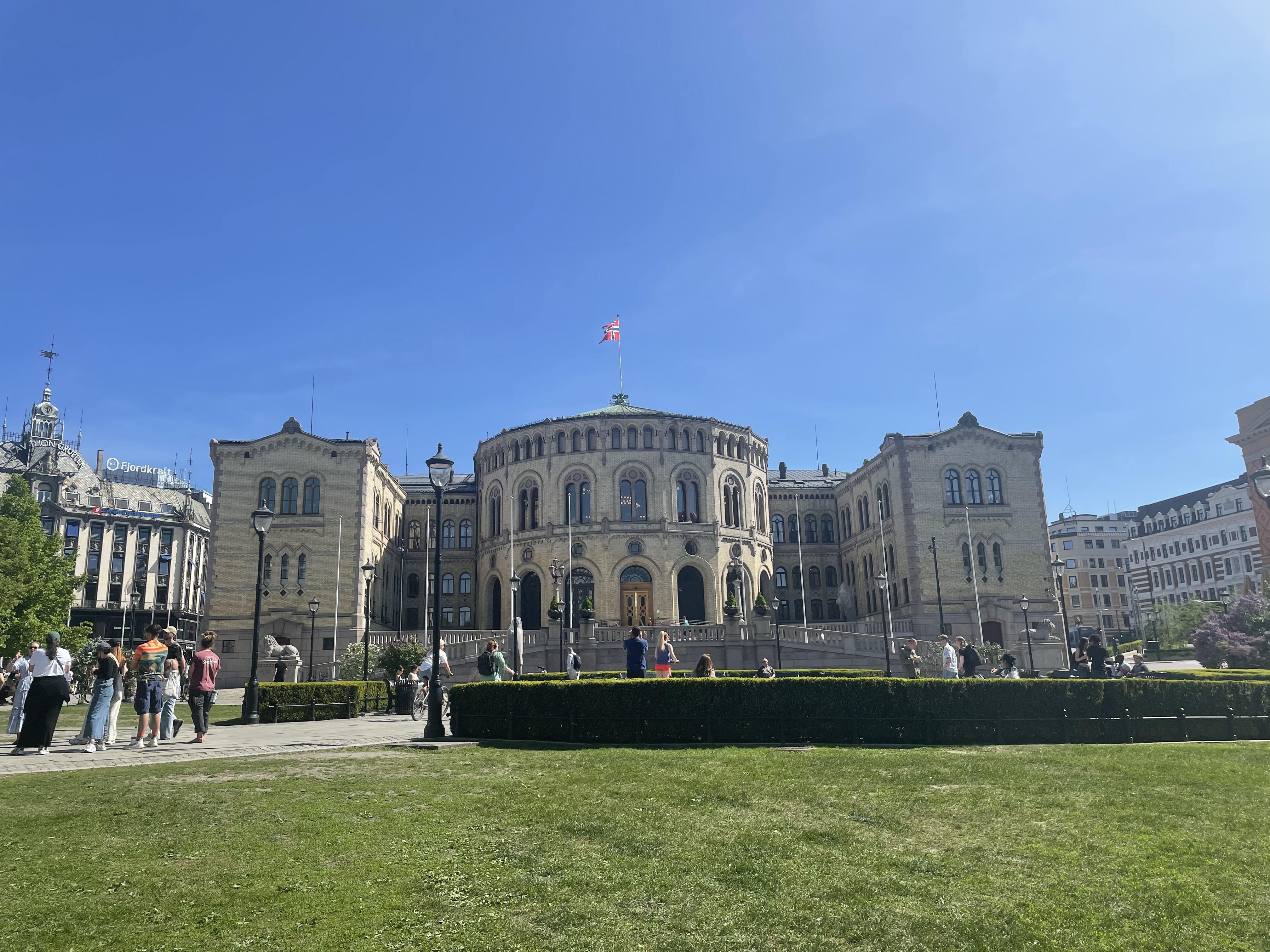 Symbol norské demokracie Stortinget